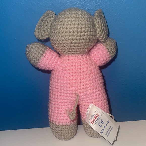 Knitted elephant plush - Picture 2 of 4